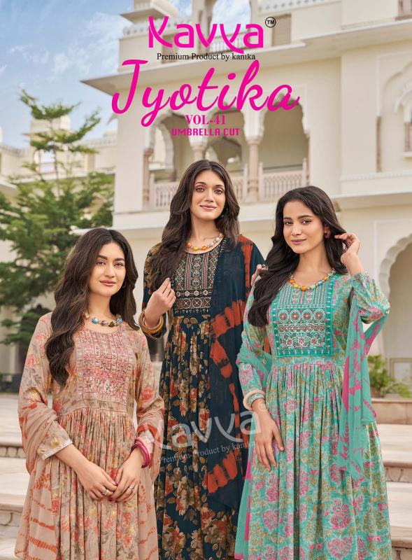 Kavya jyotika vol 41 surat kurti manufacturer